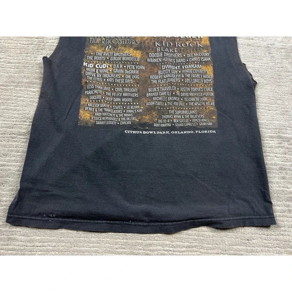Orlando Calling Shirt Mens Medium Black Concert Killers‎ Kid Rock Destroyed